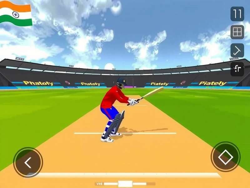 Indian Cricket VR Pro in Action Indian Cricket VR Pro Gameplay